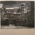 Kurt Mücke (1885-1940): Graphik - Radierung, Ebeleben Schloss