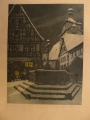 Kurt Mücke (1885-1940): Graphik - Radierung, Rothenburg ob der Tauber - Kapellenplatz