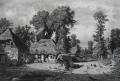 Foto 2: Auguste-Paul-Charles Anastasi (1820-1889): Graphik - Lithographie, Titel à Gourchelles (Normandie), nach Vorlage von Louise Girard, Frankreich
