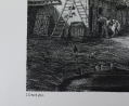 Foto 5: Auguste-Paul-Charles Anastasi (1820-1889): Graphik - Lithographie, Titel à Gourchelles (Normandie), nach Vorlage von Louise Girard, Frankreich