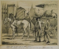 Foto 1: August Beck (1823-1872): 2 Graphiken - Lithographien, Illustrationen Düsseldorfer Monatshefte