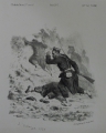 Foto 1: Hippolyte Bellangé (1800-1866): 3 Graphiken - Lithographien, Titel Genre / Le Clairon / Le Retour, Frankreich - Paris, datiert 1855-58