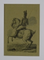 Foto 2: Johann Andreas Boerner (1785-1862): 3er Satz Graphiken - Radierungen, Husaren, Nürnberg