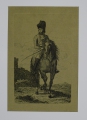 Foto 3: Johann Andreas Boerner (1785-1862): 3er Satz Graphiken - Radierungen, Husaren, Nürnberg