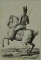 Foto 4: Johann Andreas Boerner (1785-1862): 3er Satz Graphiken - Radierungen, Husaren, Nürnberg