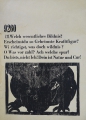 Foto 3: Uwe Bremer (* 1940) und Arno Waldschmidt (* 1936): 3 Graphiken - Holzschnitte, Illustrationen aus Quirinus Kuhlmann, Rixdorfer Künstler, 1964