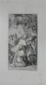 Daniel Nikolaus Chodowiecki (1726-1801): Graphik - Radierung, "Das Opfer", datiert 1787