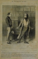 Foto 1: Honoré Daumier (1808-1879): Graphik - Lithographie, Les Philantropes du Jour, aus Satire-Zeitschrift Le Charivari, Frankreich