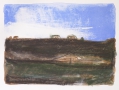 Foto 2: Klaus Fußmann (* 1938): 2 x Graphiken - Gouache, Landschaft bei Eckernförde