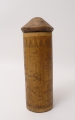 Zierbehälter / Räucherstäbchengefäß, Bambus, wohl China, 19. Jahrhundert