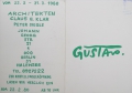 Foto 4: Gustavo (Penalver Vico) / (* 1939): 5er Satz Graphiken - Siebdrucke / Farbserigraphien / Lithographie / Ausstellungsbroschüren, von 1978-1990