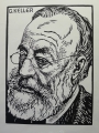 Foto 1: Karl Hänny (1879-1972): Graphik - Holzschnitt, Porträt Gottfried Keller, Einzeldruck Verlag Fritz Heyder - Berlin