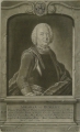 Foto 1: Johann Jakob Haid (1704-1767) / nach Rosina Christiana Ludovika Matthieu (1744/48-1795) und Johann Conrad Krüger (1733-1791): Graphik - Schabkunstblatt, Bildnis Abraham von Humbert, von 1750