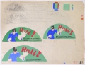 Foto 3: Wilhelm Hövener (1903-1978): 5 Blatt Zeichnungen, Comics und Akt-Entwurf, datiert 1937/1968