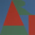 Foto 1: Robert Indiana (Clark) / (* 1928): Graphik - Siebdruck, On the Bowery, Edition Domberger Stuttgart - New York, um 1971, Pop-Art