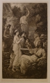 Foto 2: Wilhelm Krauskopf (1847-1921): 5 Graphiken - Radierungen, nach Gemälde-Vorlagen von Anselm Feuerbach, Adriaen van de Velde, Jusepe de Ribera