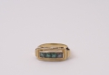 Foto 2: Ring mit Turmalinen, 585er Gold, Mitte 20. Jahrhundert