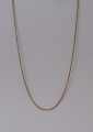 Halskette, 750er Gold, Ende 20. Jahrhundert, sogenannte Fuchsschwanzkette