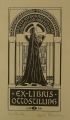 Foto 2: Martin Hönemann (1858-1937): 3 Graphiken - Kunstdrucke, in Schwarz und Gold, Exlibris Otto Stilling Bibliothek, datiert 1914