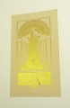 Foto 4: Martin Hönemann (1858-1937): 3 Graphiken - Kunstdrucke, in Schwarz und Gold, Exlibris Otto Stilling Bibliothek, datiert 1914