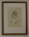 Foto 4: Emil Orlik (1870-1932): Bleistift-Zeichnung, Kopf-Skizzen