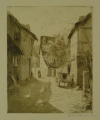 Foto 2: Martin Hönemann (1858-1937): 4 x Graphiken - Radierungen, Landschaften und Veduten