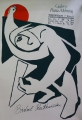 Bärbel Rutkowski (* 1943): Graphik - farbiger Siebdruck, Ausstellungsplakat, Berlin 1989