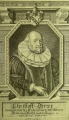 Jakob Sandrart (1630-1708): Graphik - Kupferstich, "Porträt Christoph Derrer"