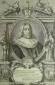 Jakob Sandrart (1630-1708): Graphik - Kupferstich, "Porträt Georg Philipp Harsdörffer", nach Zeichen-Vorlage von Georg Strauch (1613-1675)