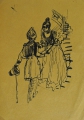 Foto 3: Erna Schmidt-Caroll (1896-1964): 7 Tuschezeichnungen, Reihe Illustrations-Studien, Berlin