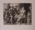 Foto 1: William Unger (1837-1932): 3 Graphiken - Radierungen, nach Gemälde-Vorlagen der Renaissance und des Barock, von Rubens, Correggio, Tizian