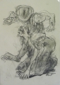 Foto 3: Peter Ouart: 8 Zeichnungen - in Bleistift, Akt-/Erotik-Szenen, datiert 1988, Berlin