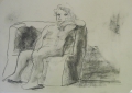Foto 5: Peter Ouart: 8 Zeichnungen - in Bleistift, Akt-/Erotik-Szenen, datiert 1988, Berlin