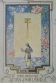 Foto 2: Unbekannt: 2 Entwürfe für Karten, Bleistift-Zeichnung, aquarelliert und Stift-Übermalung, datiert 1909-1930