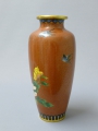 Foto 2: Asiatische Vase, 20. Jahrhundert, China, Cloisonné-Technik, Magnolien-Dekor