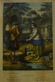 Unbekannt: Graphik - Farblithographie, "Soldatenleben", London, 19. Jahrhundert