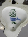 Foto 2: Christian Thomsen (1860-1921): Porzellanplastik - Faun mit Panflöte, Entwurf um 1900, Ausführung um 1923 von Königliche Porcelainsfabrik Kopenhagen