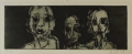 Foto 6: Peter Ouart: 8 x Graphiken - Radierungen, morbide Köpfe, datiert 1988/89, Berlin