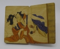 Foto 4: Tomioka Eisen (1864-1905) attr.: Shunga-Klappbuch (Frühlingsbilder) / Leporello, Japan, Ende 19. / Anfang 20. Jahrhundert, Gouache auf Leinen, Asiatika / Erotika