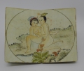 Foto 3: Shunga-Klappbuch (Frühlingsbilder) / Leporello, Japan, 20. Jahrhundert, Asiatika / Erotika