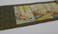 Foto 2: Shunga-Rollbild (Frühlingsbilder), Japan, Ende 19. / Anfang 20. Jahrhundert, Gouache auf Leinen, Asiatika / Erotika