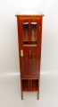 Foto 2: Jugendstil Pfeilerschrank, um 1910, in Mahagoni