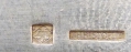 Foto 4: Bruno Möhring: 6er Satz Jugendstil Messerbänkchen, Entwurf vor 1901/02, Christofle, Paris, versilbertes Weißmetall, Modell Moderne Gramont
