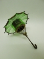 Foto 2: Regenschirm-Uhr, um 1900, wohl Werbung