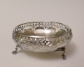 Konfektschale, England - Birmingham "Mappin & Webb", Ende 19. Jahrhundert, 925er Sterlingsilber