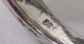 Foto 4: Fingerring, 925er Sterlingsilber, 20. Jahrhundert, mit diamant- und saphirartigem Zirkoniabesatz