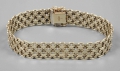 Foto 1: Armband, um 1970, 585er Gelbgold