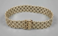 Foto 2: Armband, um 1970, 585er Gelbgold