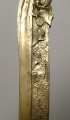 Foto 2: Albert Marionnet (1852-1910): Jugendstil Brieföffner / Papiermesser, Bronze vergoldet, Paris, um 1900