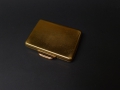 Foto 6: Goldene Art Deco Puderdose, Kigu - Patent England